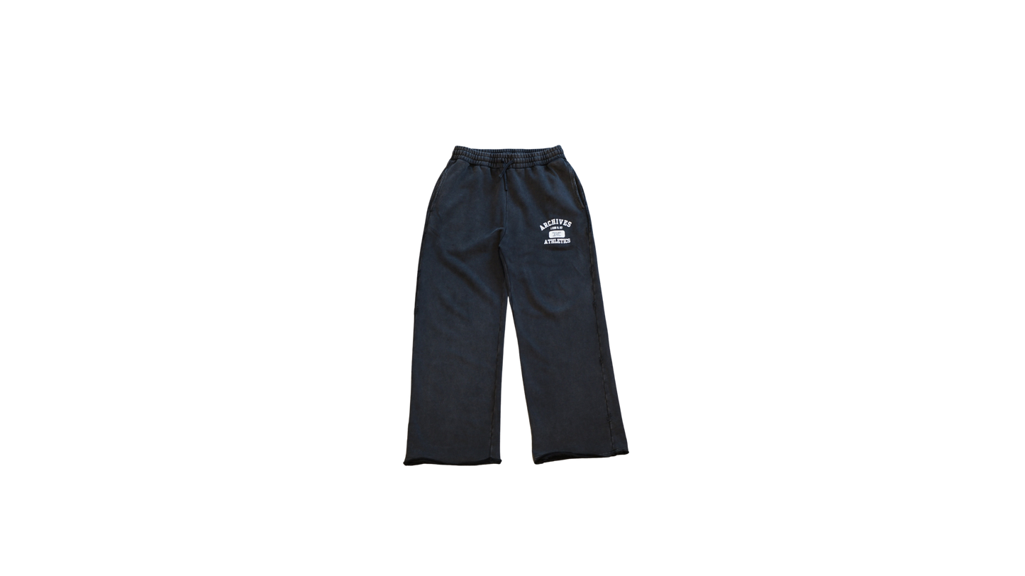 Washed Wide Leg Baggy Sweatpants