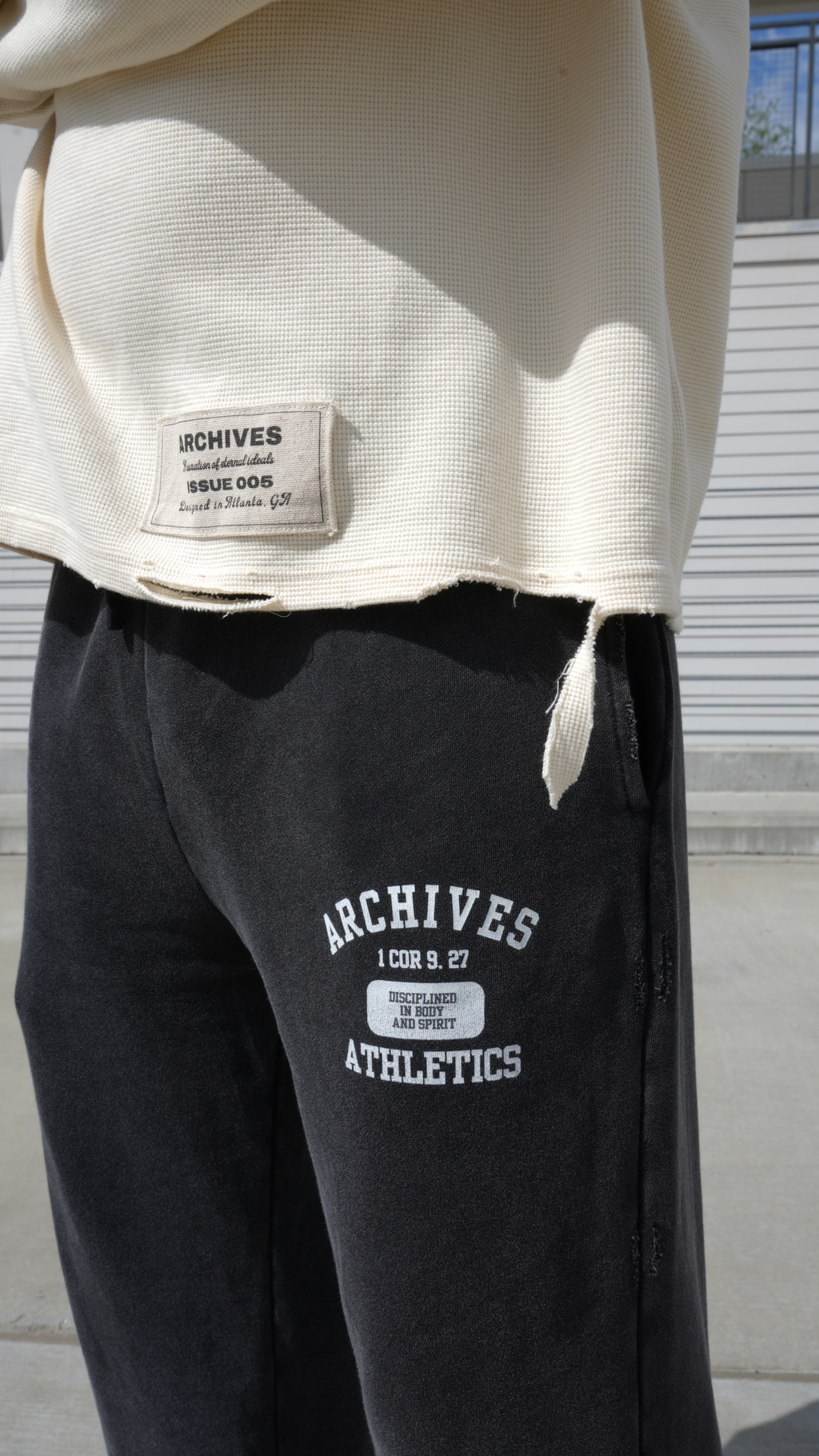Washed Wide Leg Baggy Sweatpants