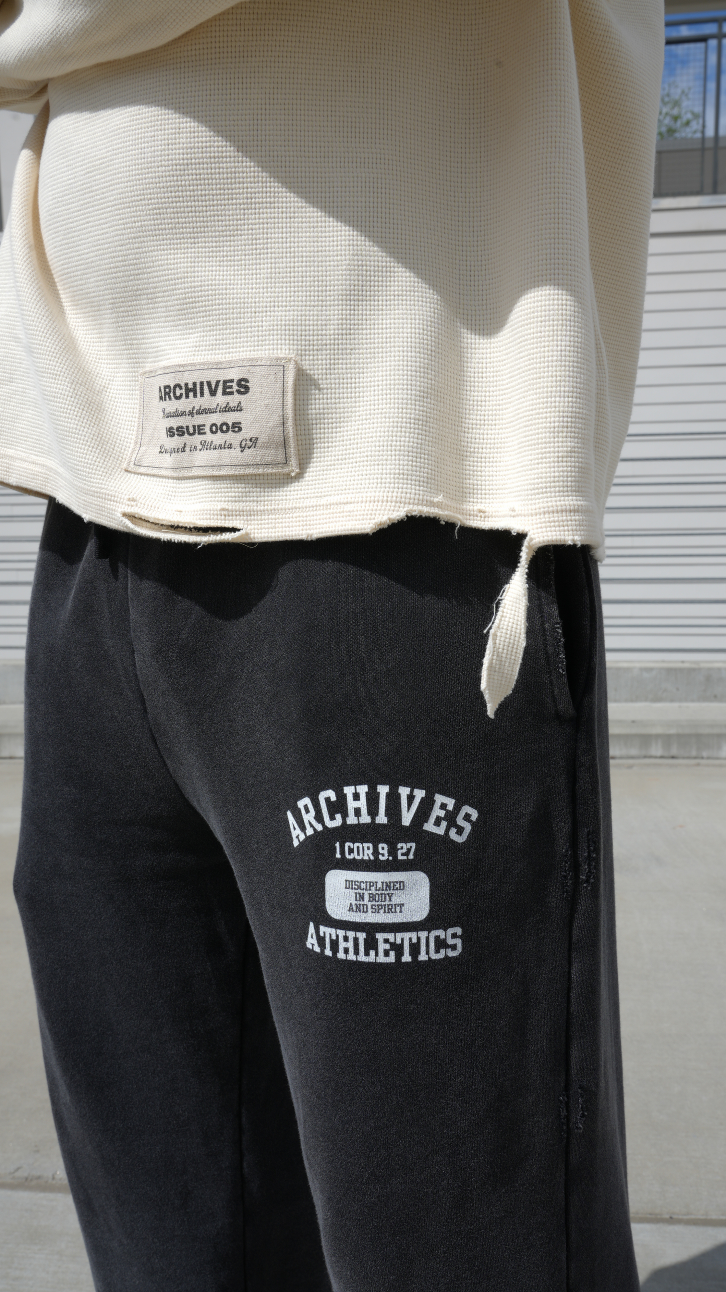 Washed Wide Leg Baggy Sweatpants