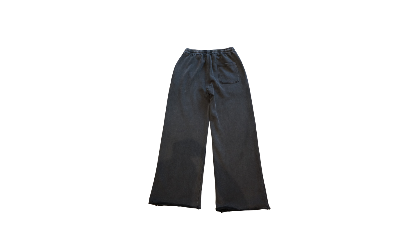 Washed Wide Leg Baggy Sweatpants