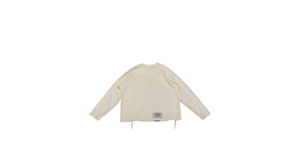 Distressed Waffle Long Sleeve