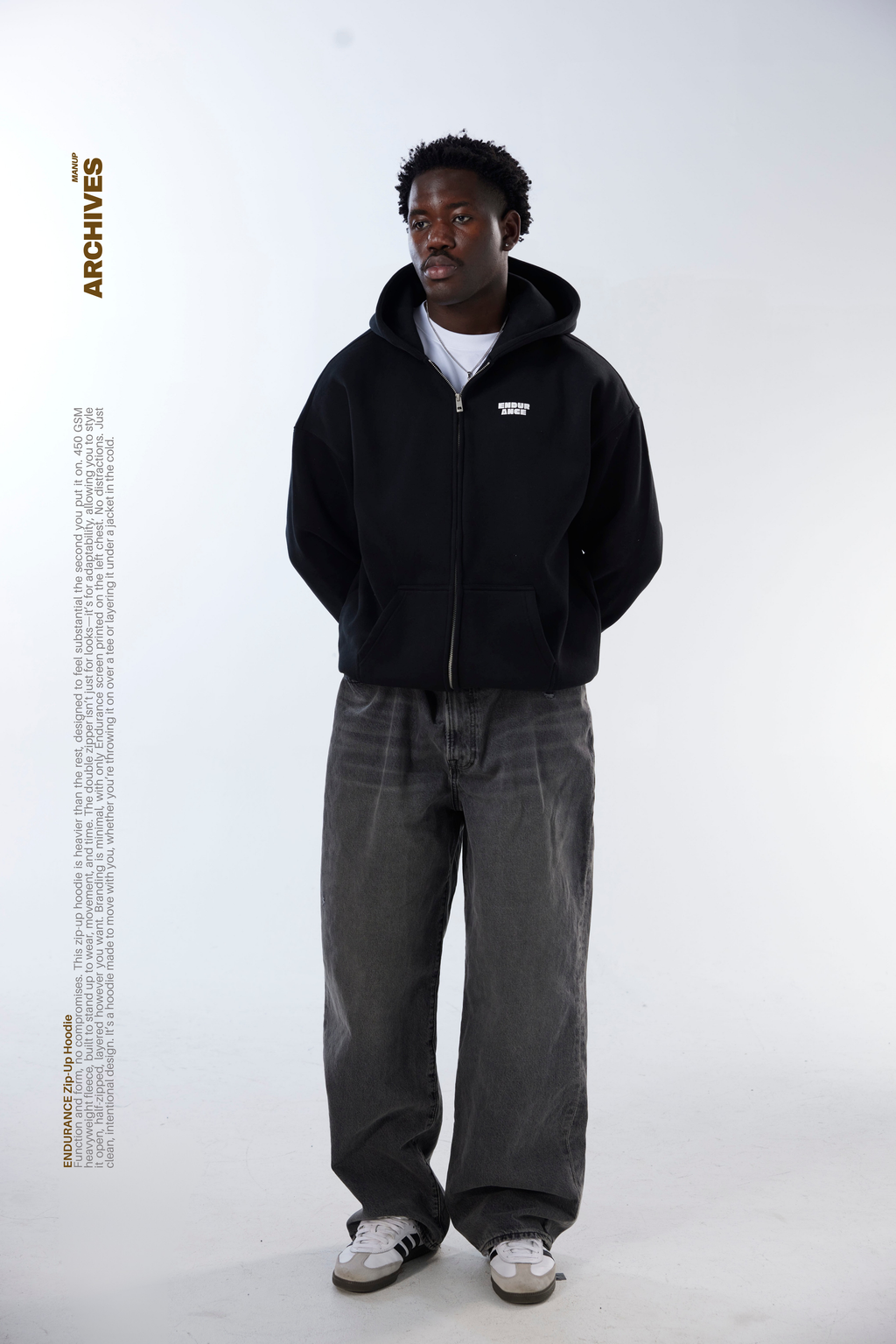 ENDURANCE Heavyweight Zip Hoodie