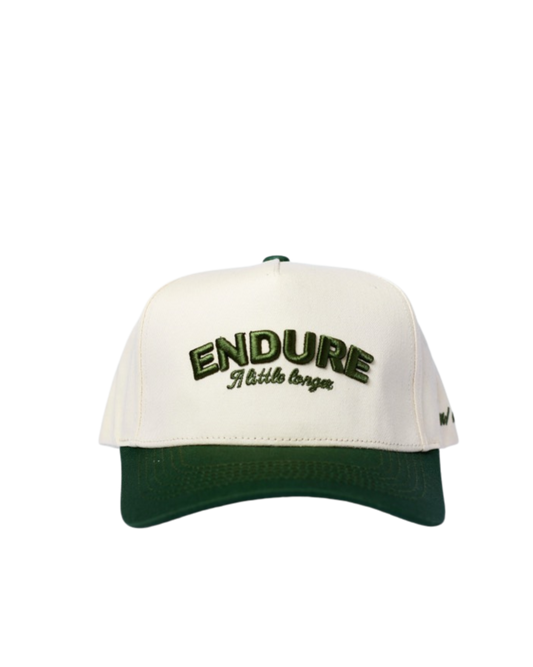 ENDURE Green & Cream Baseball Hat