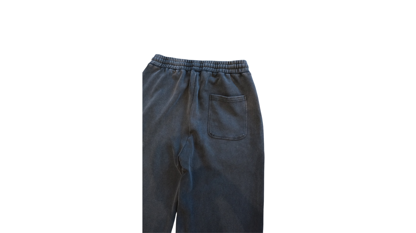 Washed Wide Leg Baggy Sweatpants