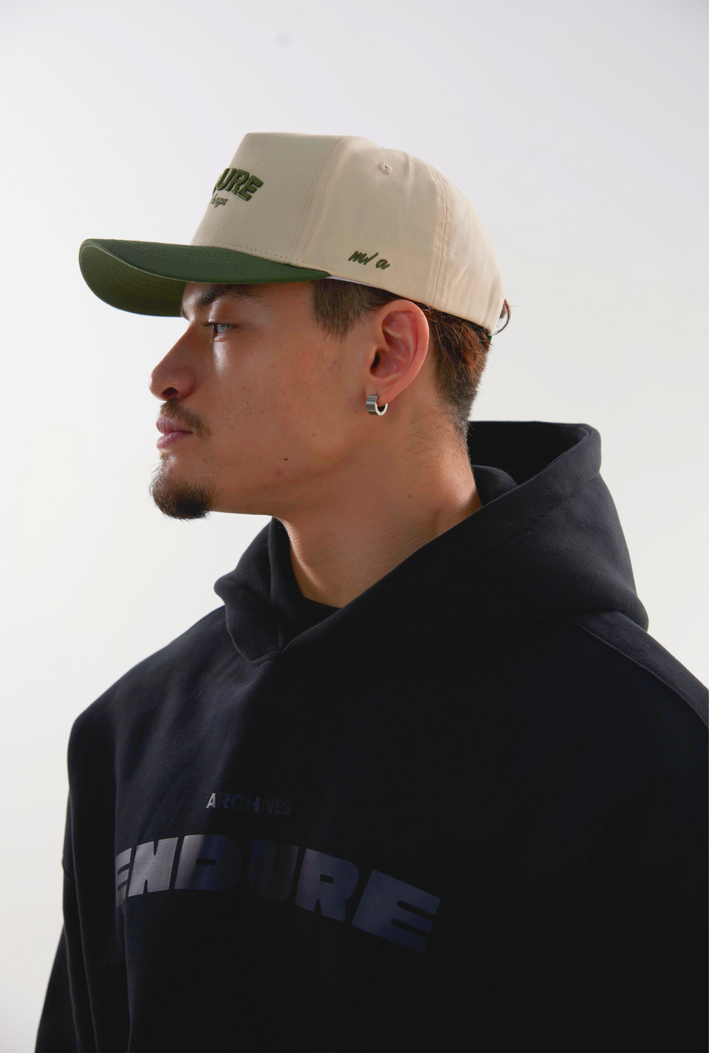 ENDURE Green & Cream Baseball Hat